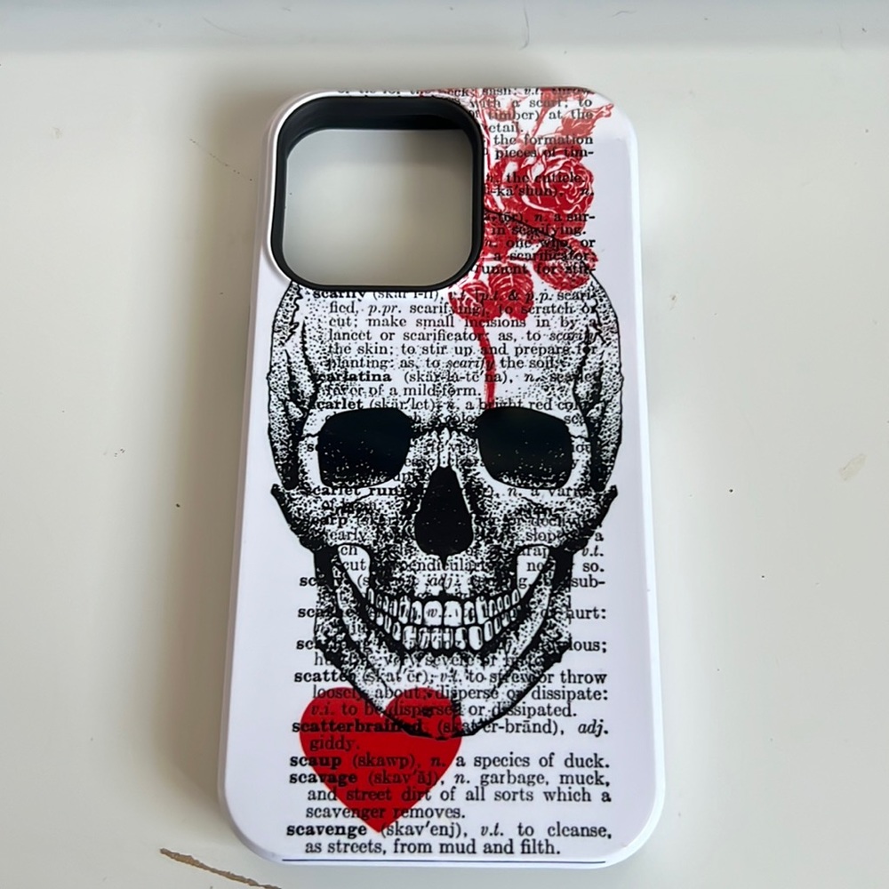 skull iphone 13 pro case